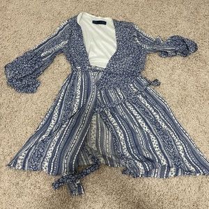 Francesca’s Wrap Dress